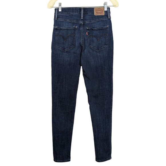 LEVI'S 721 Jeans Women size 28 denim High Rise Skinny - Picture 2 of 11
